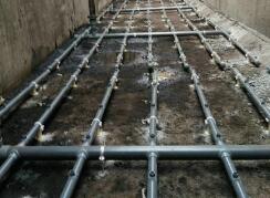 管式曝氣器安裝過(guò)程中，如何避免對(duì)池底造成損壞？